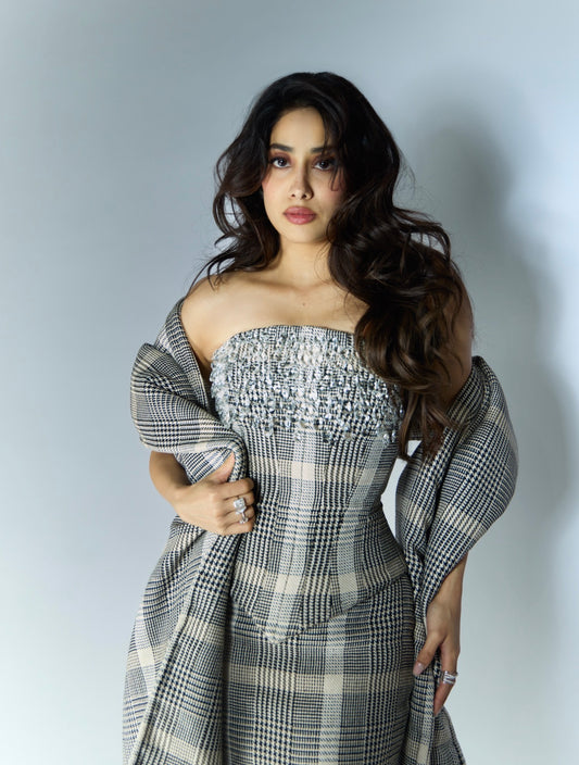 32h Crystal Glen Plaid Corset