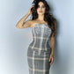32h Crystal Glen Plaid Corset
