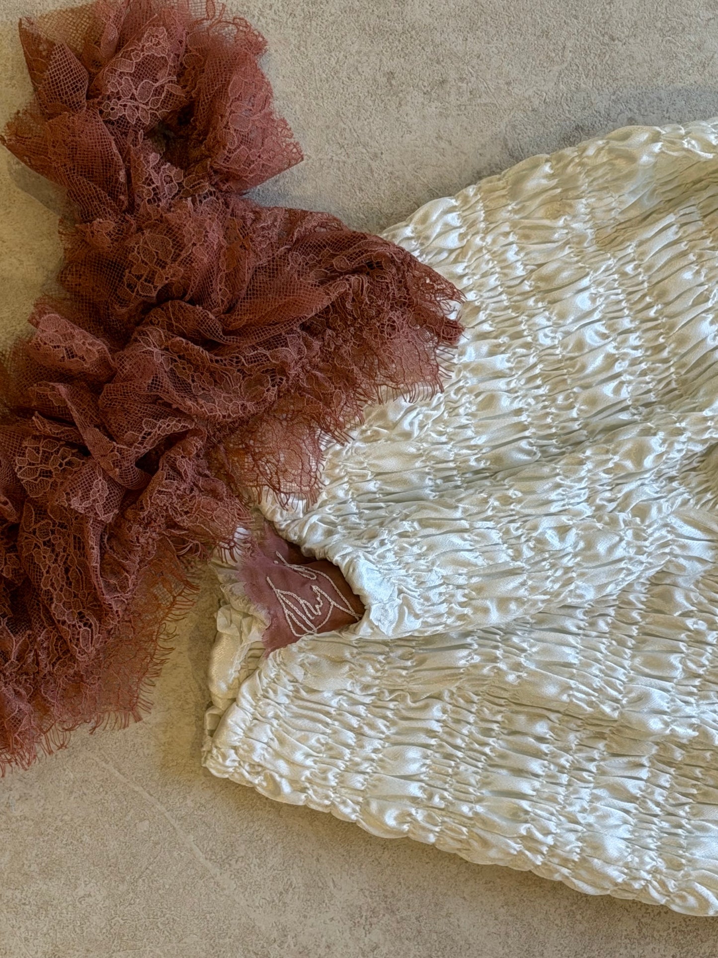 Rust Lace Bralette