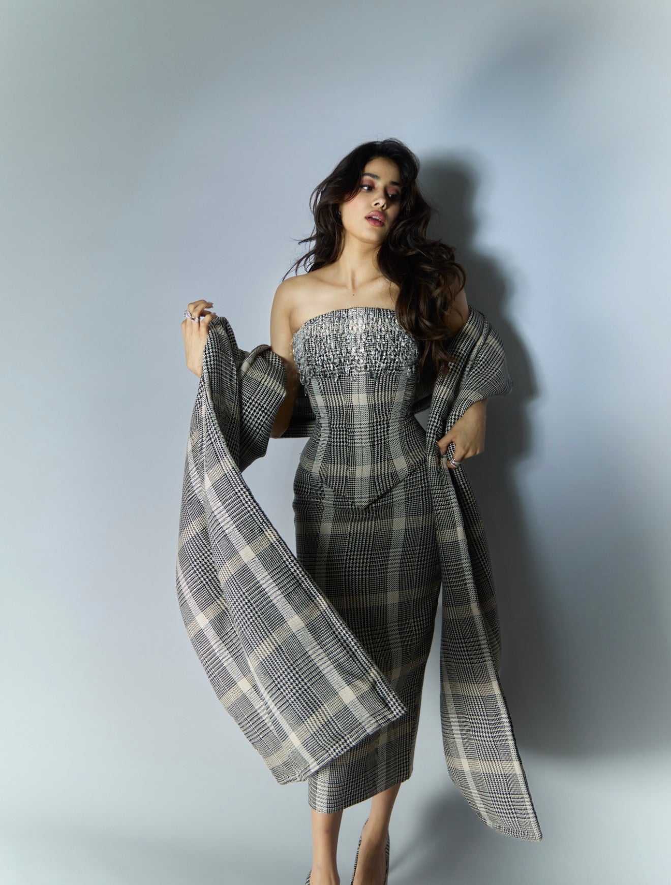 32h Crystal Glen Plaid Corset