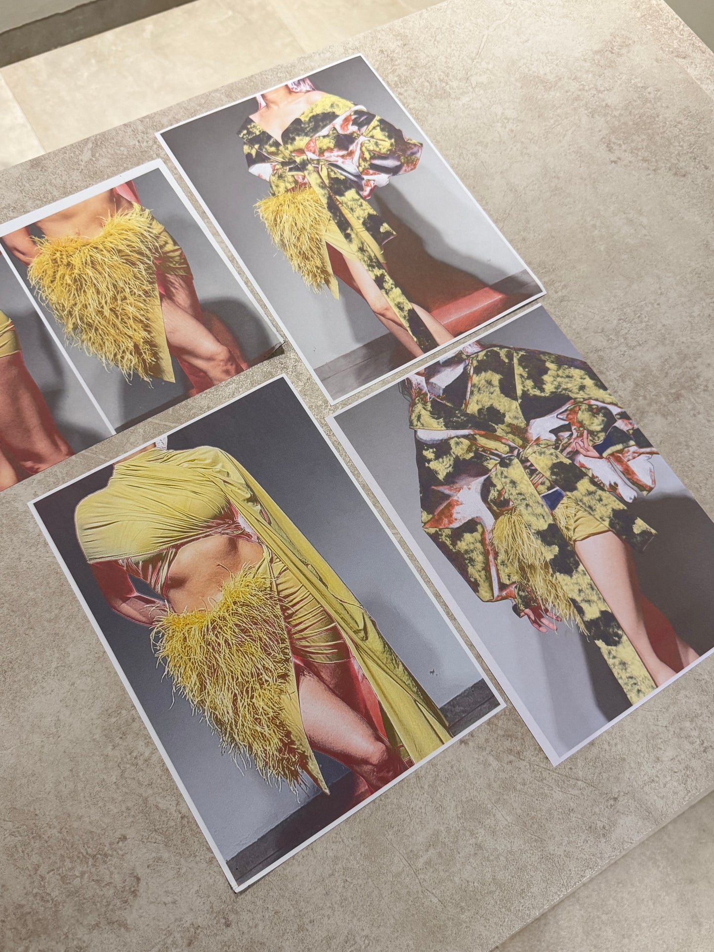 58h Green Feather Skirt